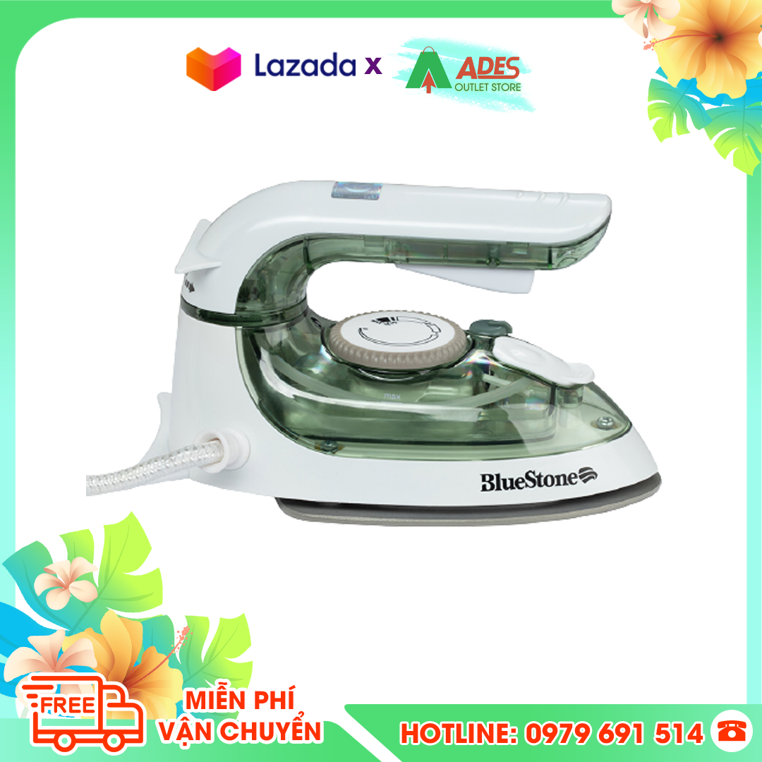 [HOT 2023] Bluestone Bàn Ủi Hơi Nước Du Lịch Gấp Gọn Bluestone SIB3819 - Bảo hành 12 tháng
