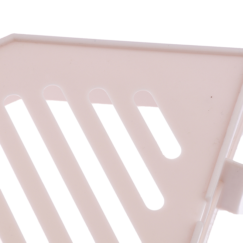 Triangular Shower Caddy Shelf Bathroom Corner Bath Rack Storage Holder Organizer Queena. 