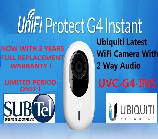 Ubnt Camera UVC-G4-INS Ubiquiti Unifi WiFi G4 Camera Next Generation of UVC-G3-INS ...