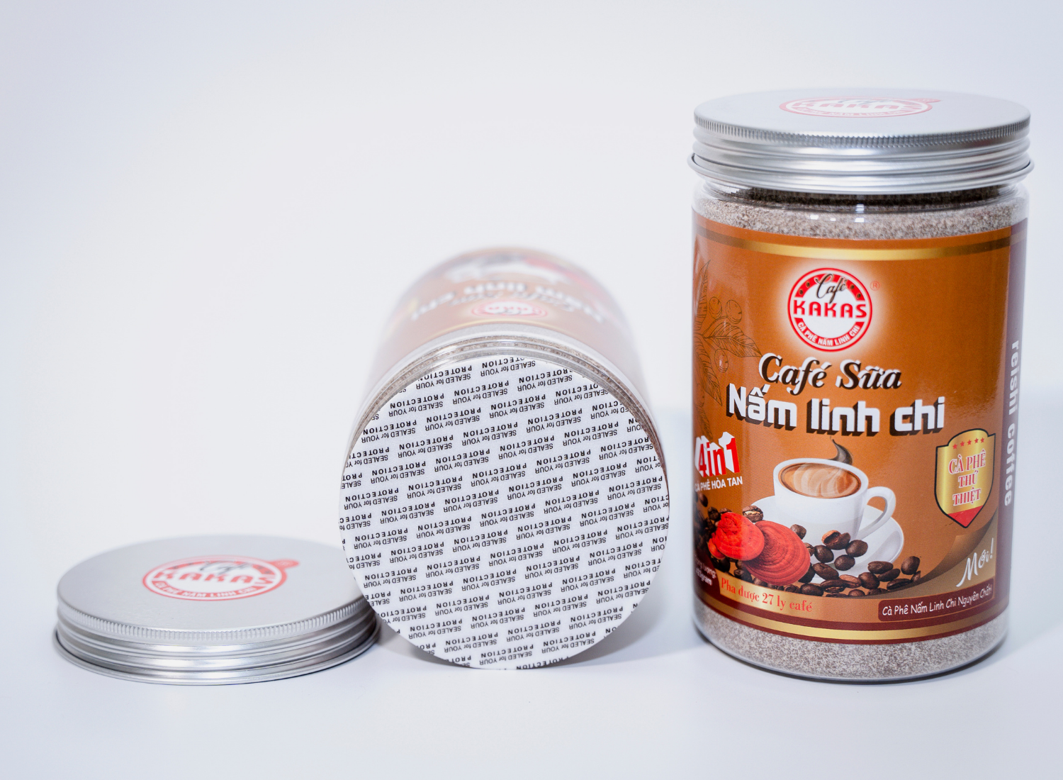 Bộ combo 2 hộp Cà Phê Nấm Linh Chi 4in1