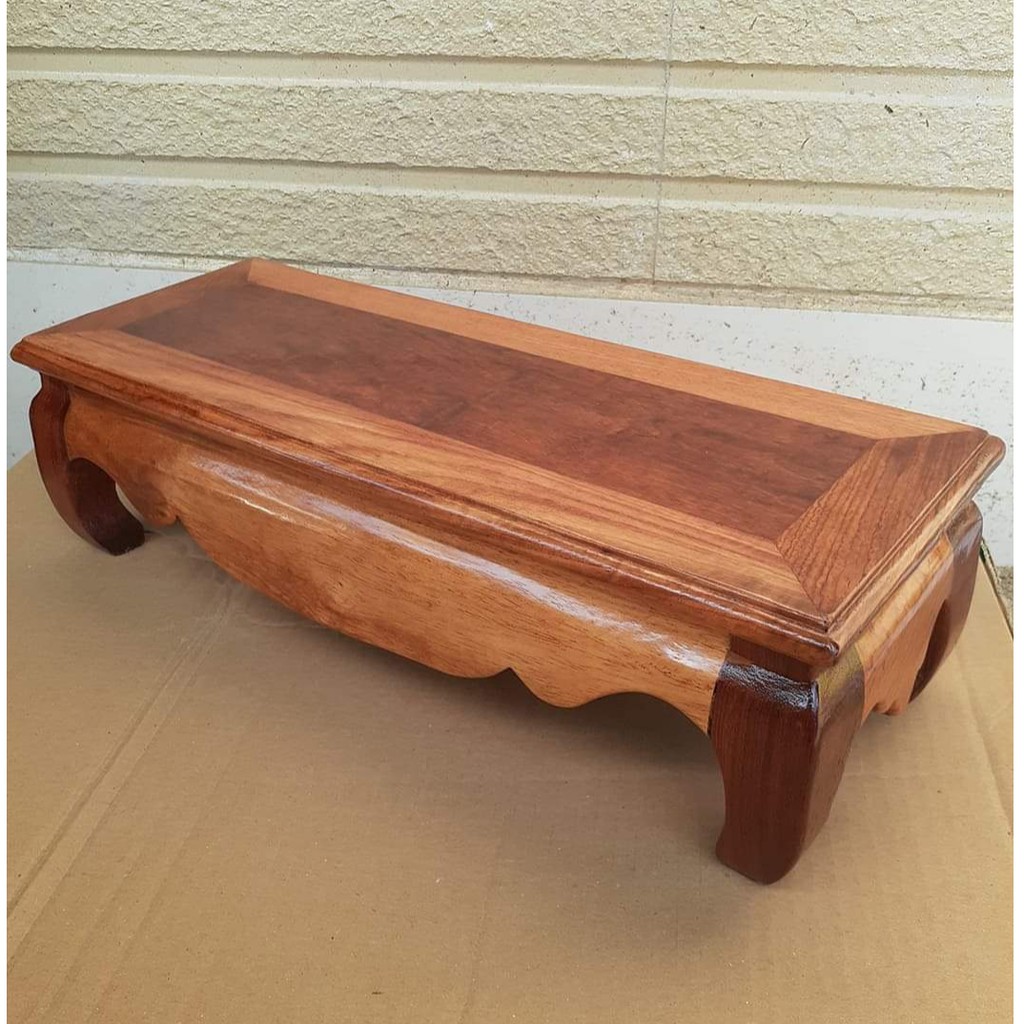 Đế kê khung ảnh thờ gỗ hương 30cm