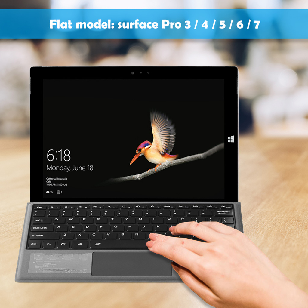 Mini Ultra-thin Wireless 3.0 Keyboard For Microsoft Surface Pro 3 4 5 6 7 Tablet PC Wireless Gaming Keyboard