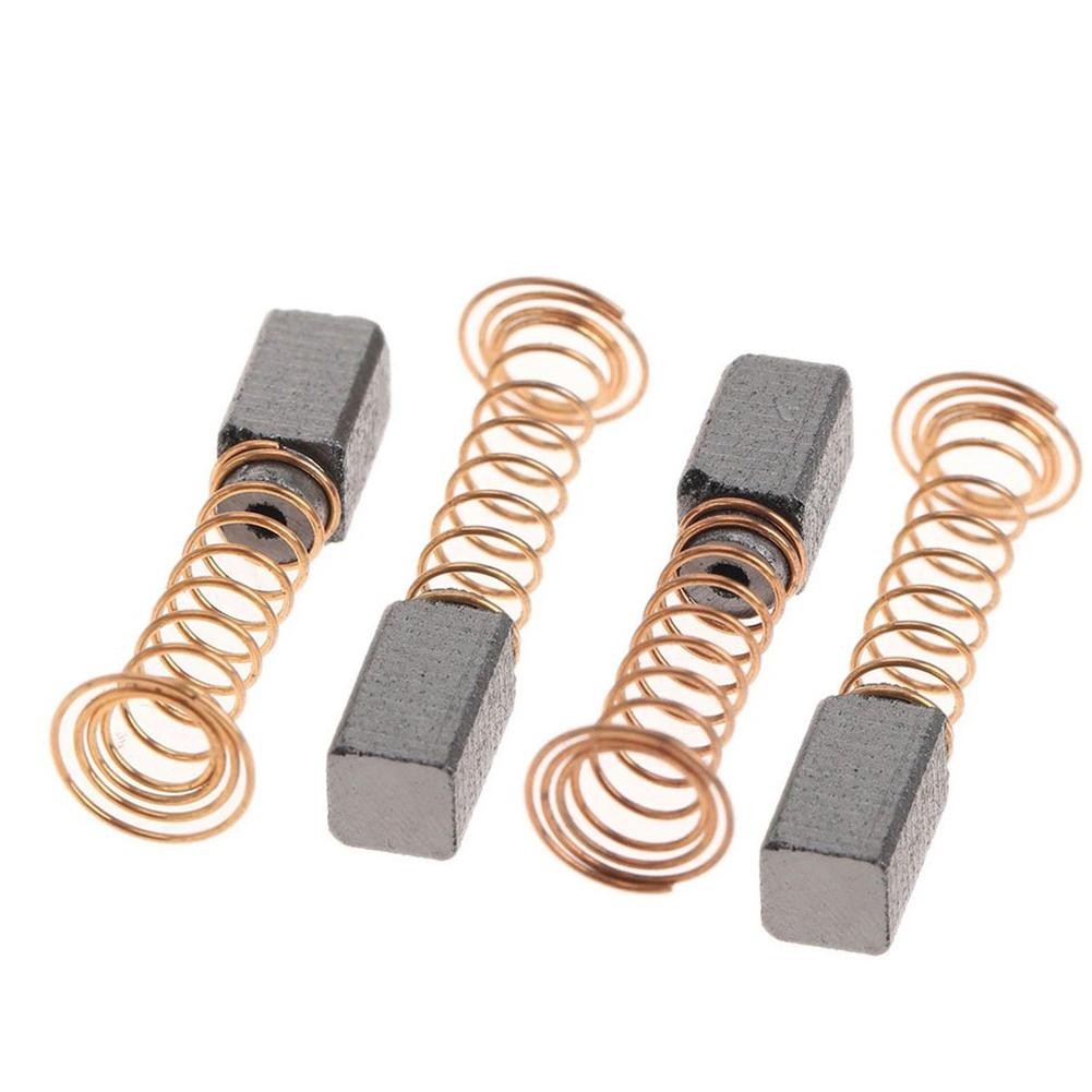 4 Pcs Carbon Brush 4.6x5x8mm Carbon Brushes Accessories Replacement Part High Qulity