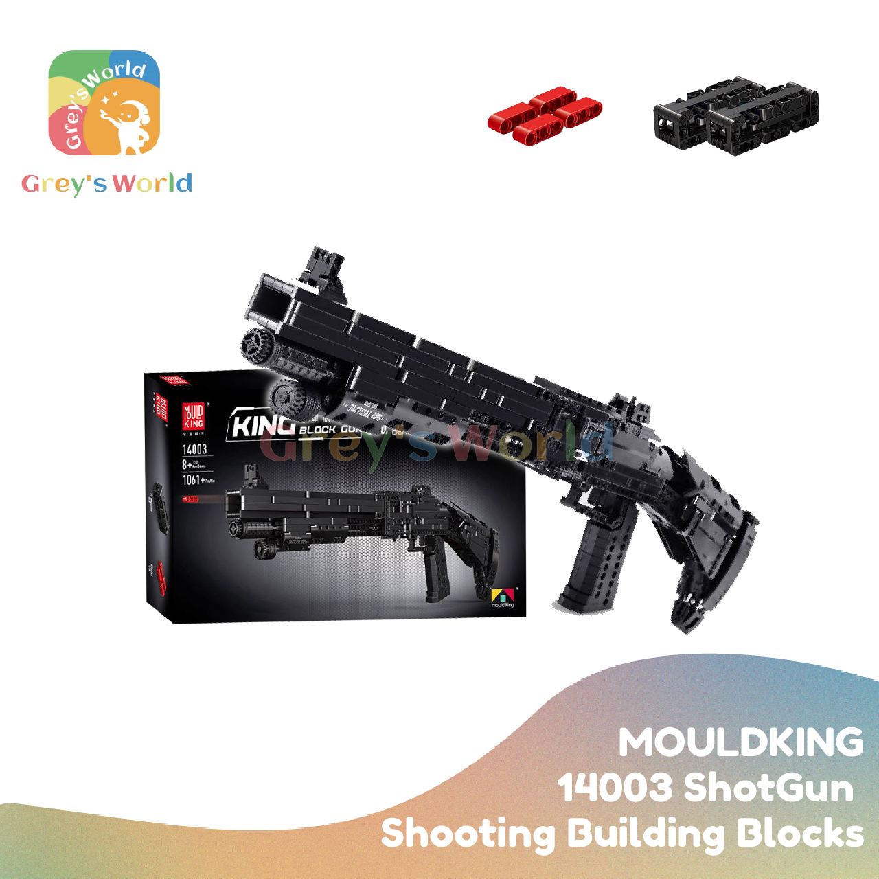 Lego block Benelli M4 Shotgun lego toys real spring type, can fire | Lazada PH