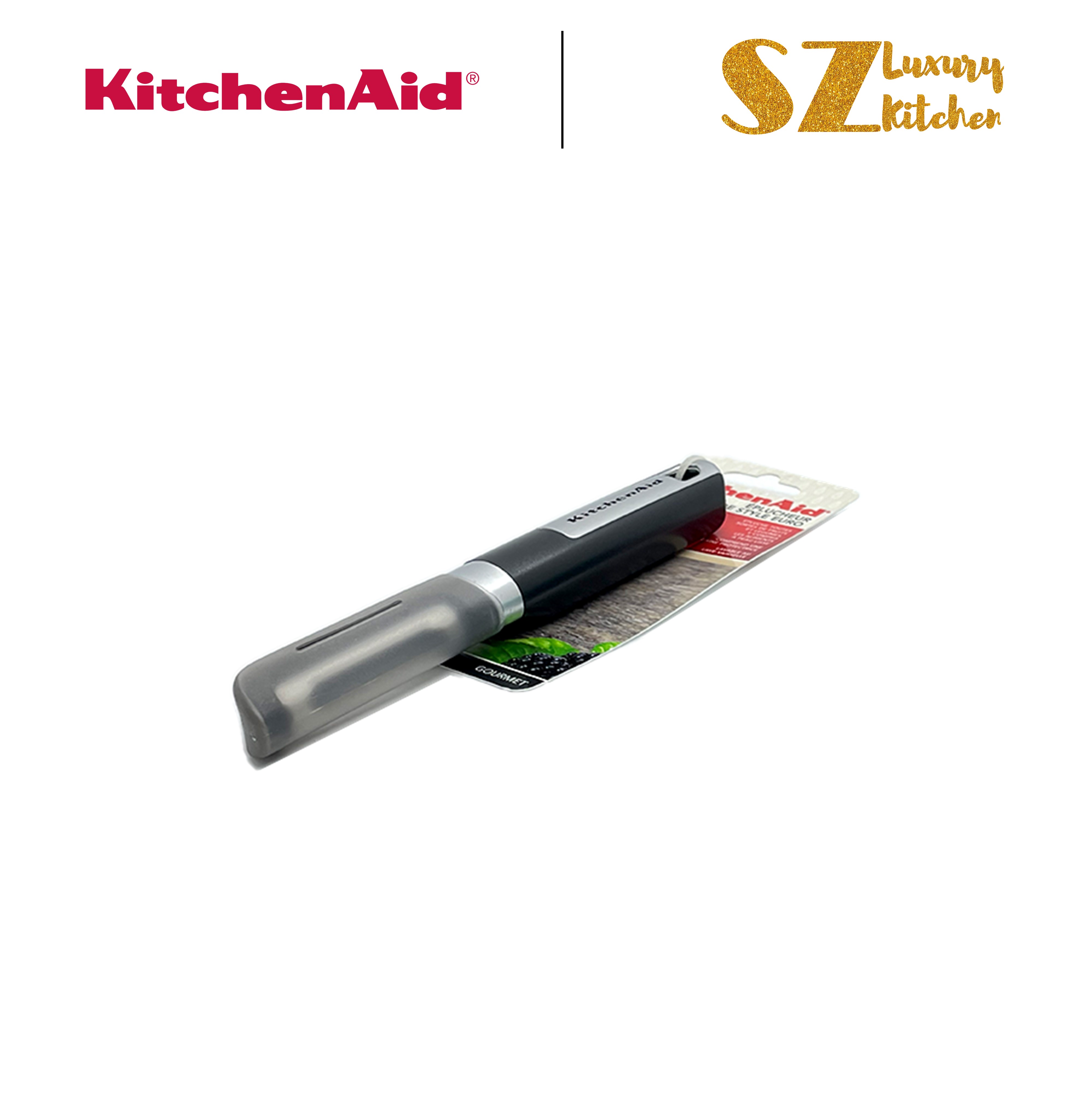KitchenAid Stainless Steel Euro Peeler Empire Red