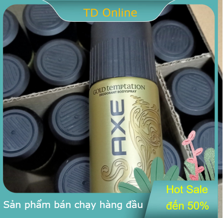 [HCM]Xịt Khử Mùi Toàn Thân Gold Axe 50ml