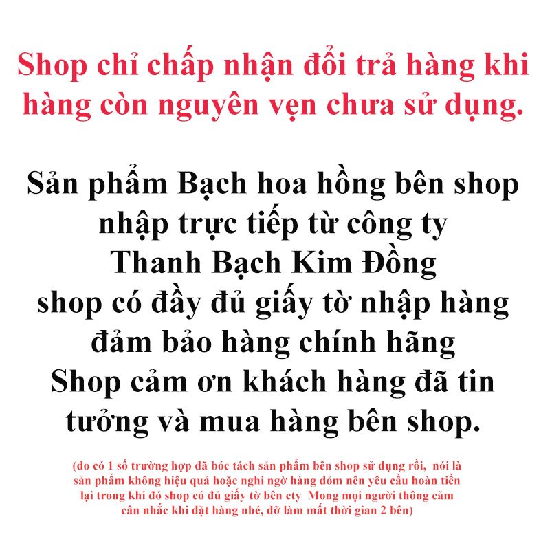 [ hàng chính hãng] BACH HOA HONG Thảo Dược 100ml