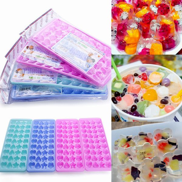 Combo 20 Khay Đá Nhựa Tim Hoa 36 ô Làm Đá , Thạch