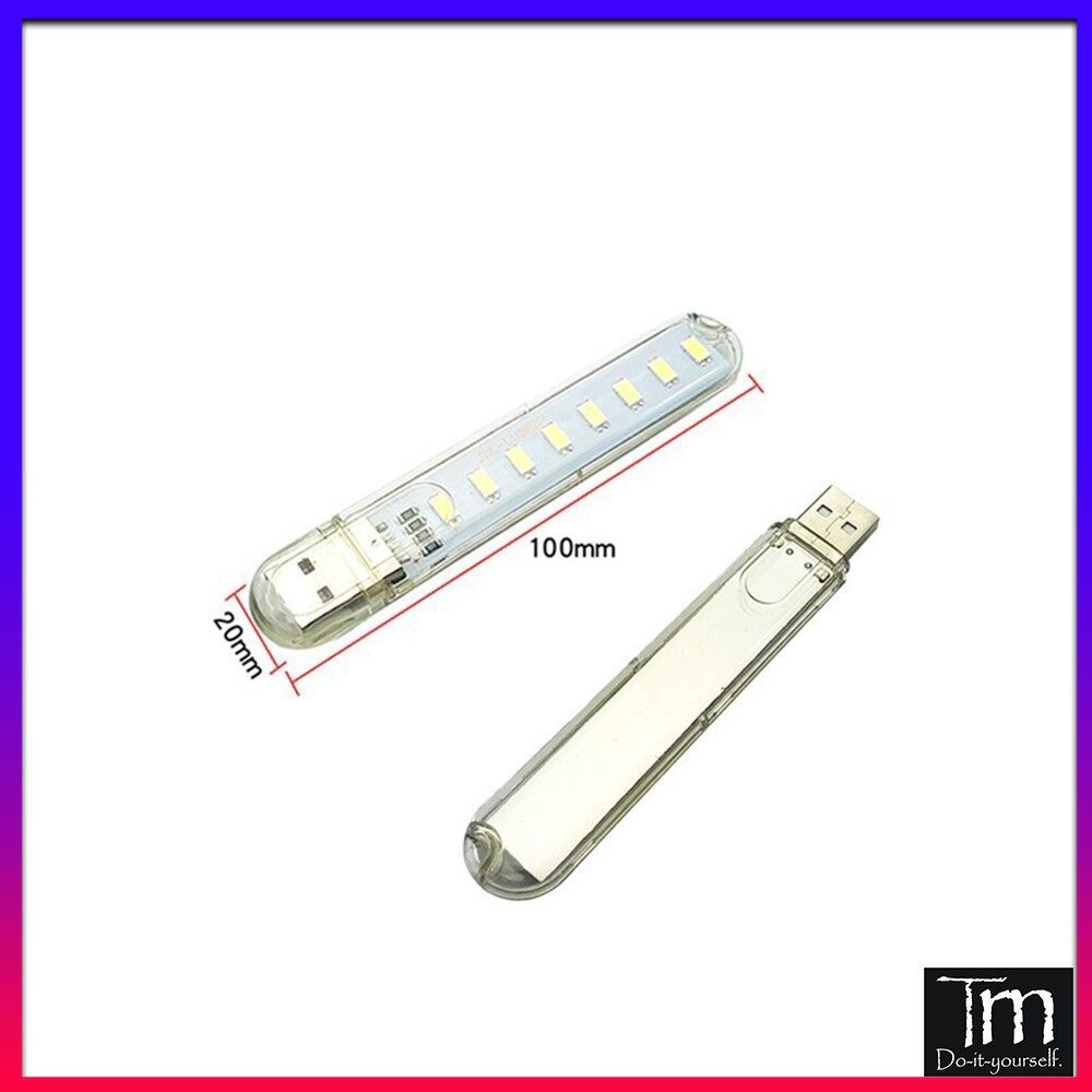 Led siêu sáng 5w usb 100mm