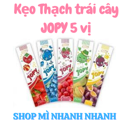 1 thanh thạch trái cây Việt Thái Jopy