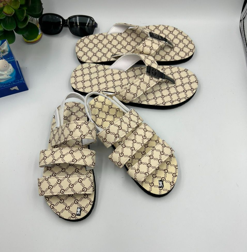 Dép cặp đôi nam nữ đế g kem size từ 34 đến 45 ( dép xăng đan học sinh )