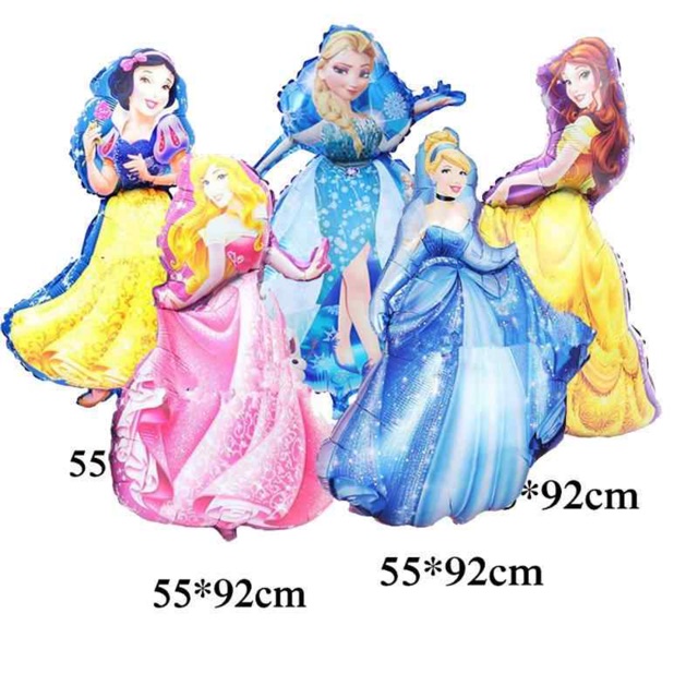 Bóng Trang Trí Công Chúa Disney Size To