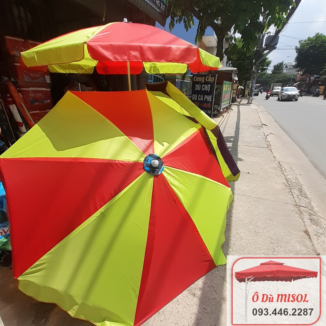 HCM_Dù Rộng 2m2 Cực Bền KHÔNG ĐẾ