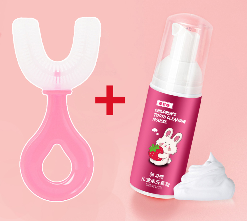 Bàn chải đánh răng, kem đánh răng tạo bọt cho bé, Combo đánh răng