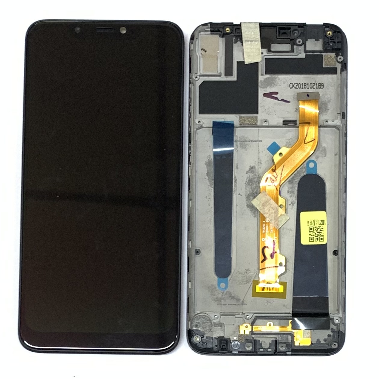 Màn hình vsmart joy 1 plus / v4001 / v-smart joy 1plus liền khung tặng kèm pin siêu hời