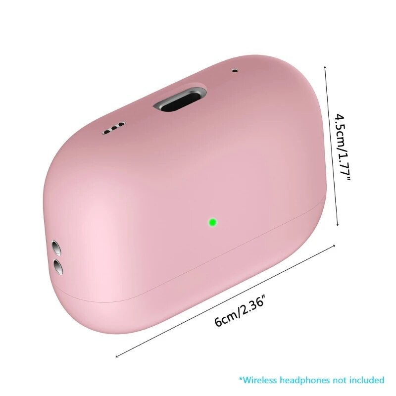 Ốp bảo vệ silicon cho tai nghe tương thích Bluetooth không dây AirPods Pro 2