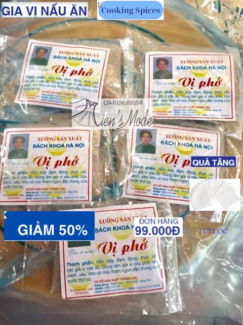 20 gói Vị phở Bách Khoa