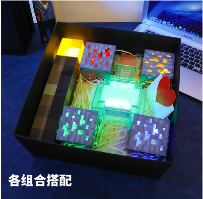 Đèn đuốc đồ chơi minecraft chính hãng