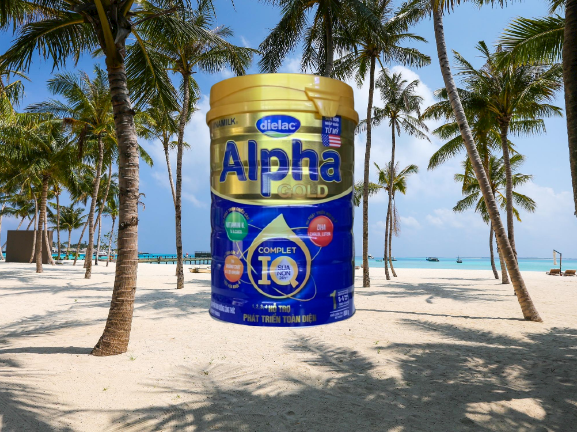Sữa bột dielac alpha gold iq 1 850g (cho trẻ từ 0 - 6 tháng tuổi) (Mẫu mới )