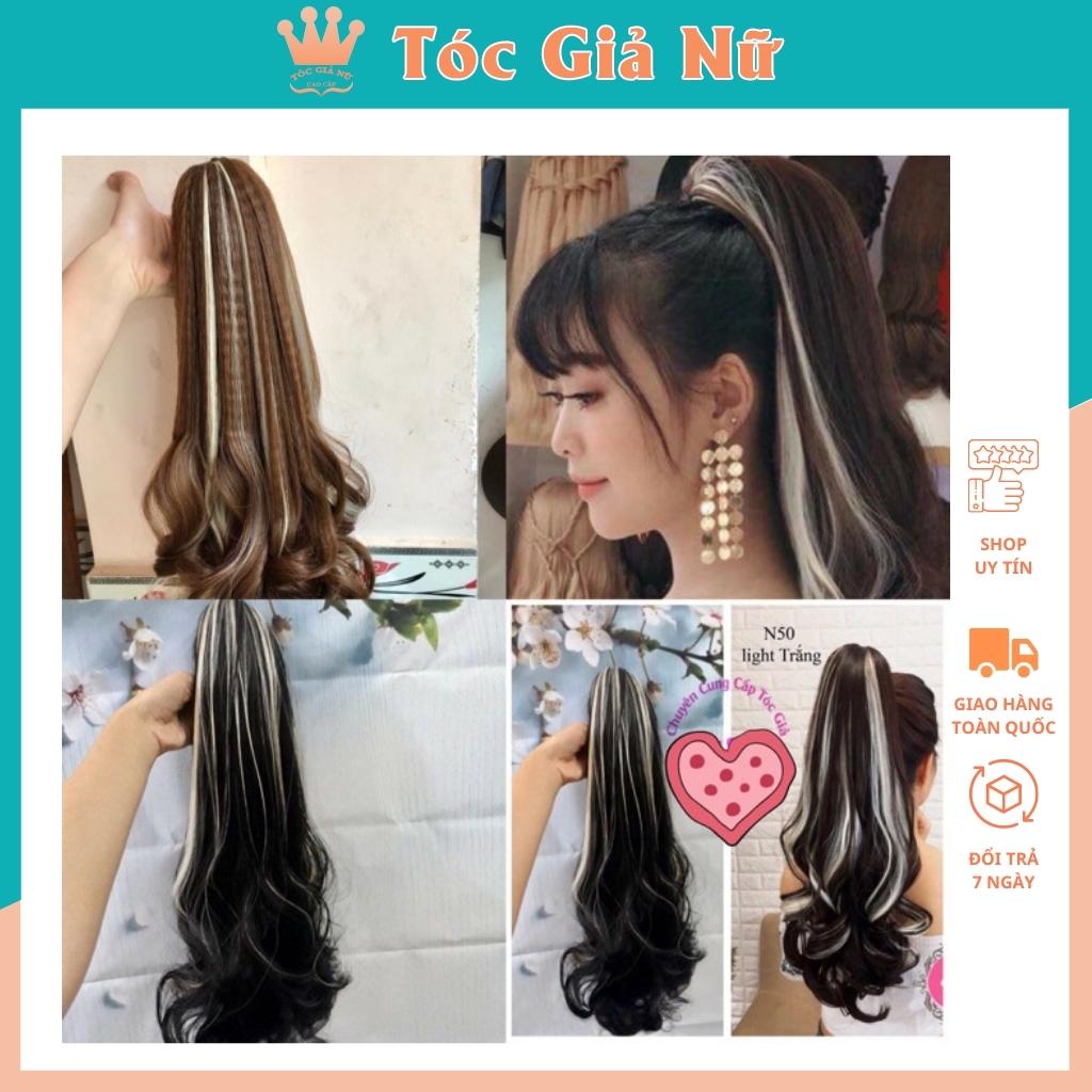 Tóc giả nữ,  Tóc giả ngoặm like bạch kim