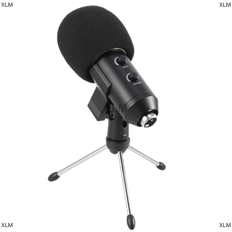 XLM 2 miếng bọc bảo vệ mút xốp Micro Studio màu đen 75x60mm