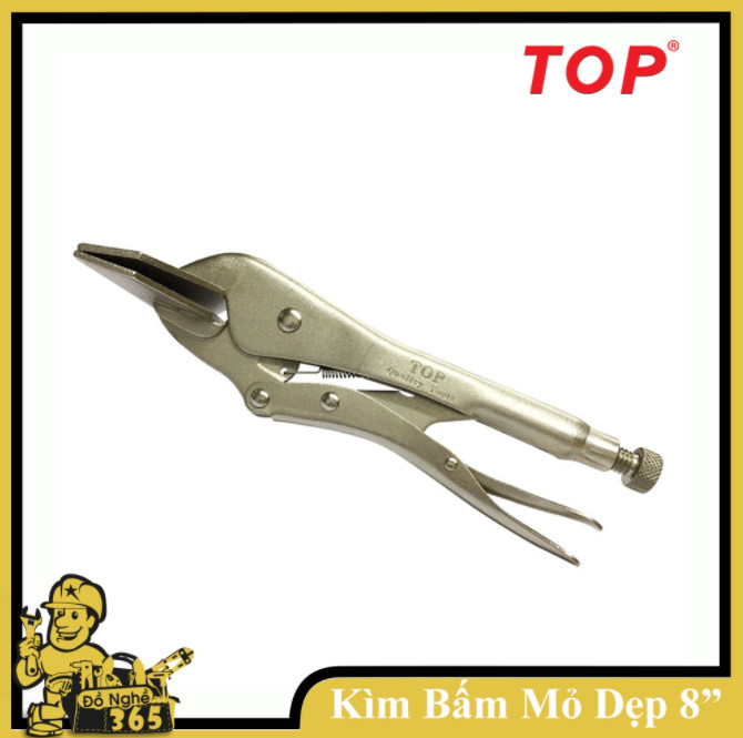 Kìm bấm miệng dẹp 8" top - tpt-30012-8
