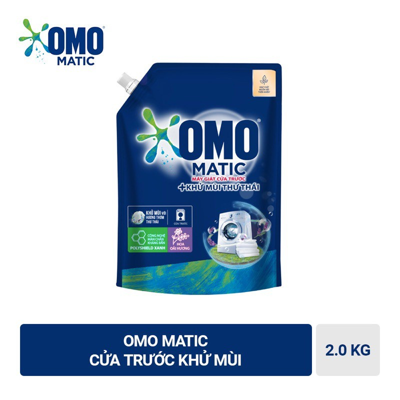 Túi nước giặt OMO Matic 2kg/2.2Kg
