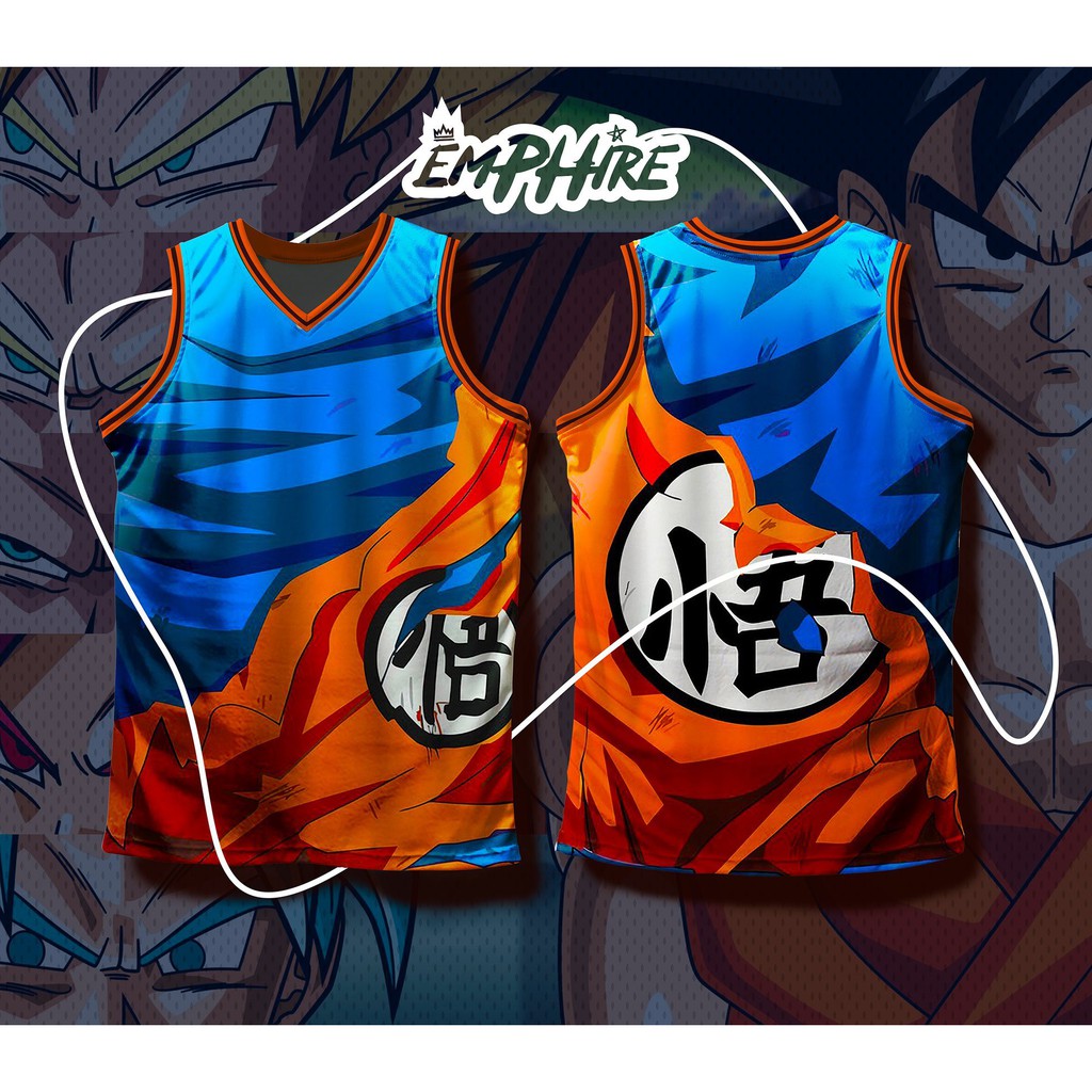 DRAGON BALL Z SON GOKU JERSEY | VEGETA JERSEY | DBZ JERSEY | FULL ...