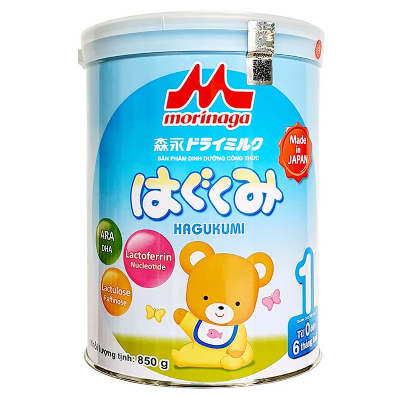 Sữa Morinaga số 1 850g Cho Bé 0-6 Tháng