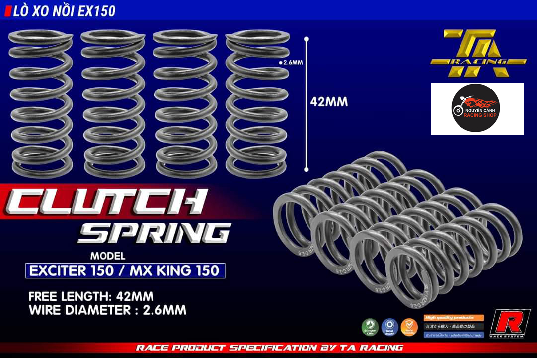 Lò Xo nòi TA Racing-Winner-Exciter 150-155-Y16ZR-R15V3