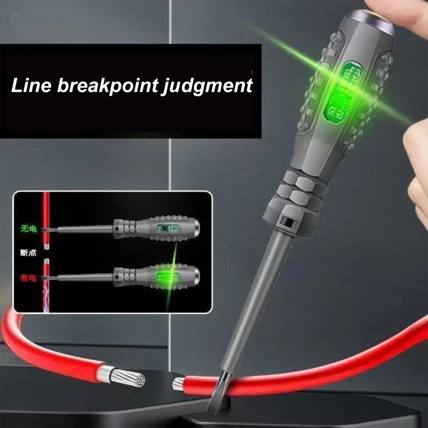 Intelligent Voltage Tester Pen Induction Power Detector Pen Electric Indicator Screwdriver Indicator Tools