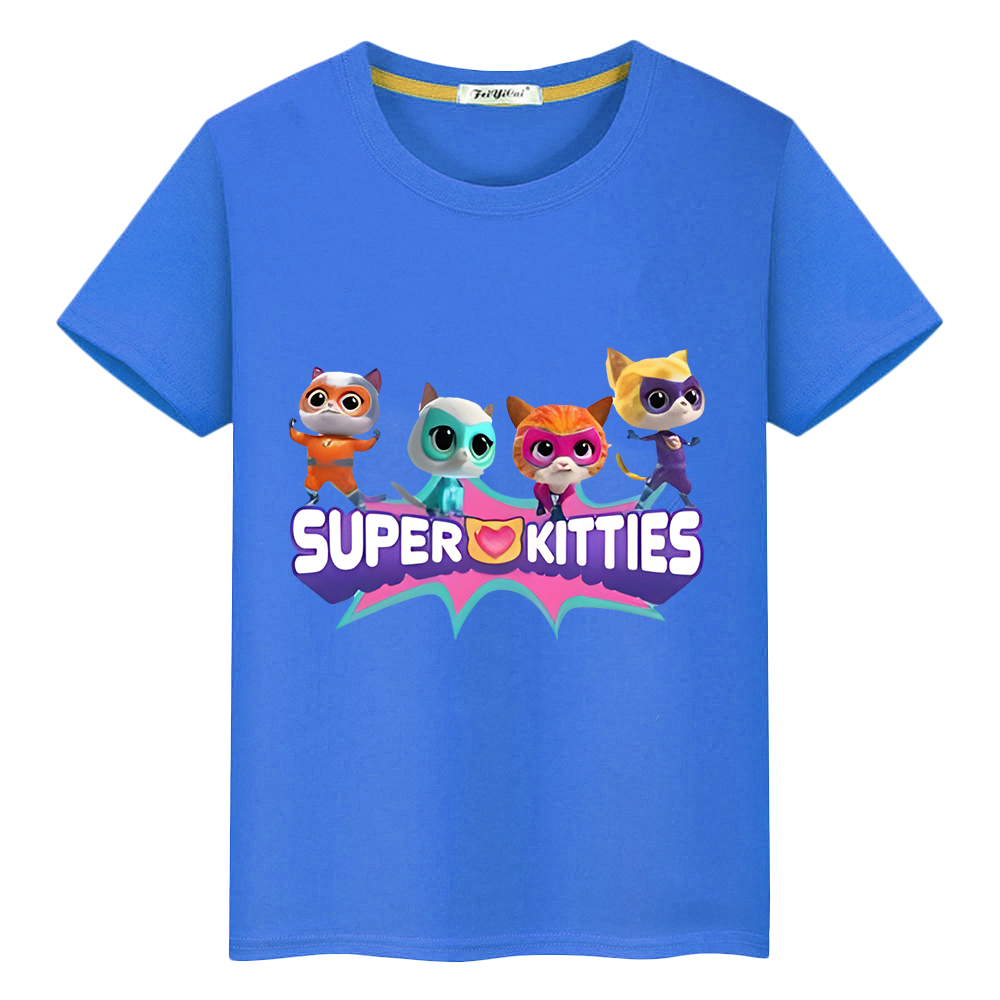 Super%20Kitties%20100%25%20Cotton%20T-shirt%20Print%20Short%20Tops%20Cartoon%20pride%20tshirt%20y2k%20one%20piece%20boys%20Summer%20Anime%20Tees%20kids%20clothes%20girls%20-%20Image%203