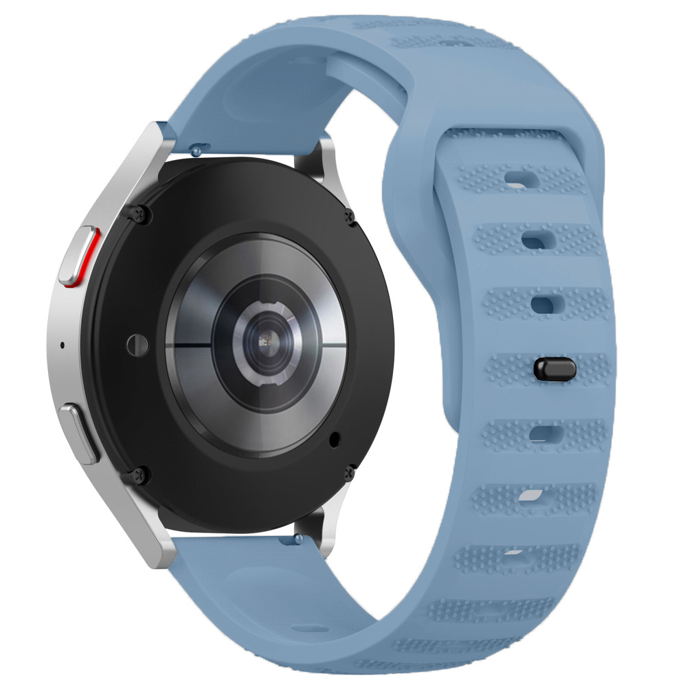 20mm Silicone Band Strap Suitable For Garmin vivomove HR /vivoactive 3 music/Forerunner 55 158 245 645 / Venu /Venu SQ/Venu sq 2 /Venu sq music /Venu 2 Plus Square Buckle Smart watch straps