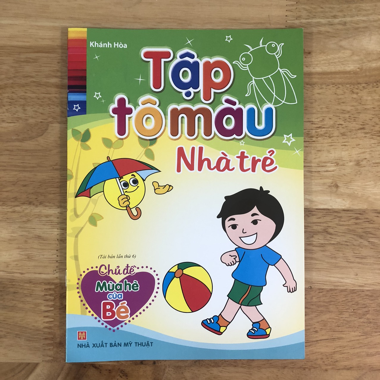 Sách: Tập Tô Màu Nhà Trẻ ( Túi 8 Cuốn)