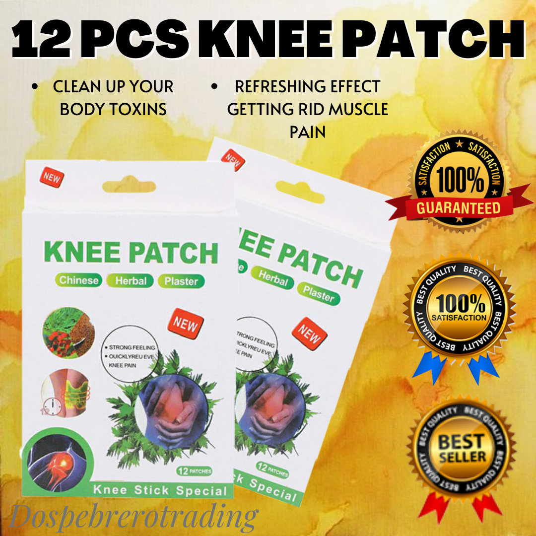 Best Selller 12 PCS KNEE PATCH Muscle Pain Reliever Patches Knee Injury Treatment Knee