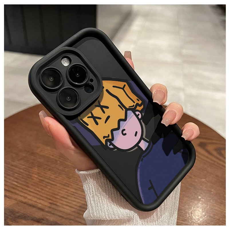 Yiwesan Ốp cho Xiaomi Redmi Note 9 Note 9S Note 9 Pro 10x POCO M2 Pro Ốp lưng hoạt hình sáng tạo họa tiết con gái bé trai thiết kế mới Ốp điện thoại chống sốc Silicone vỏ mềm bao gồm tất cả bảo vệ ống kính máy ảnh