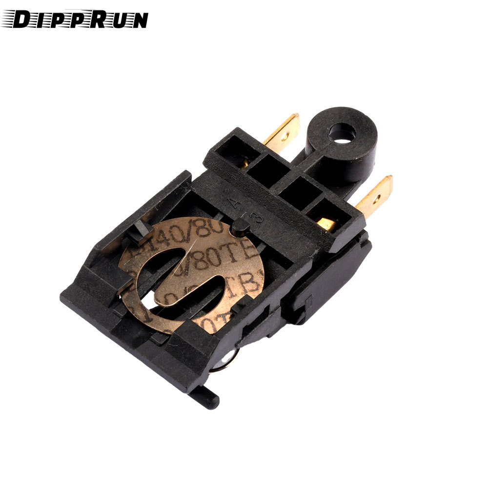 DIPPRUN 13A 250V Steam Switch Electric Kettle Thermostat Temperature Control Switch for Kettle 250V 13A 2 Pin Terminal Kitchen Parts