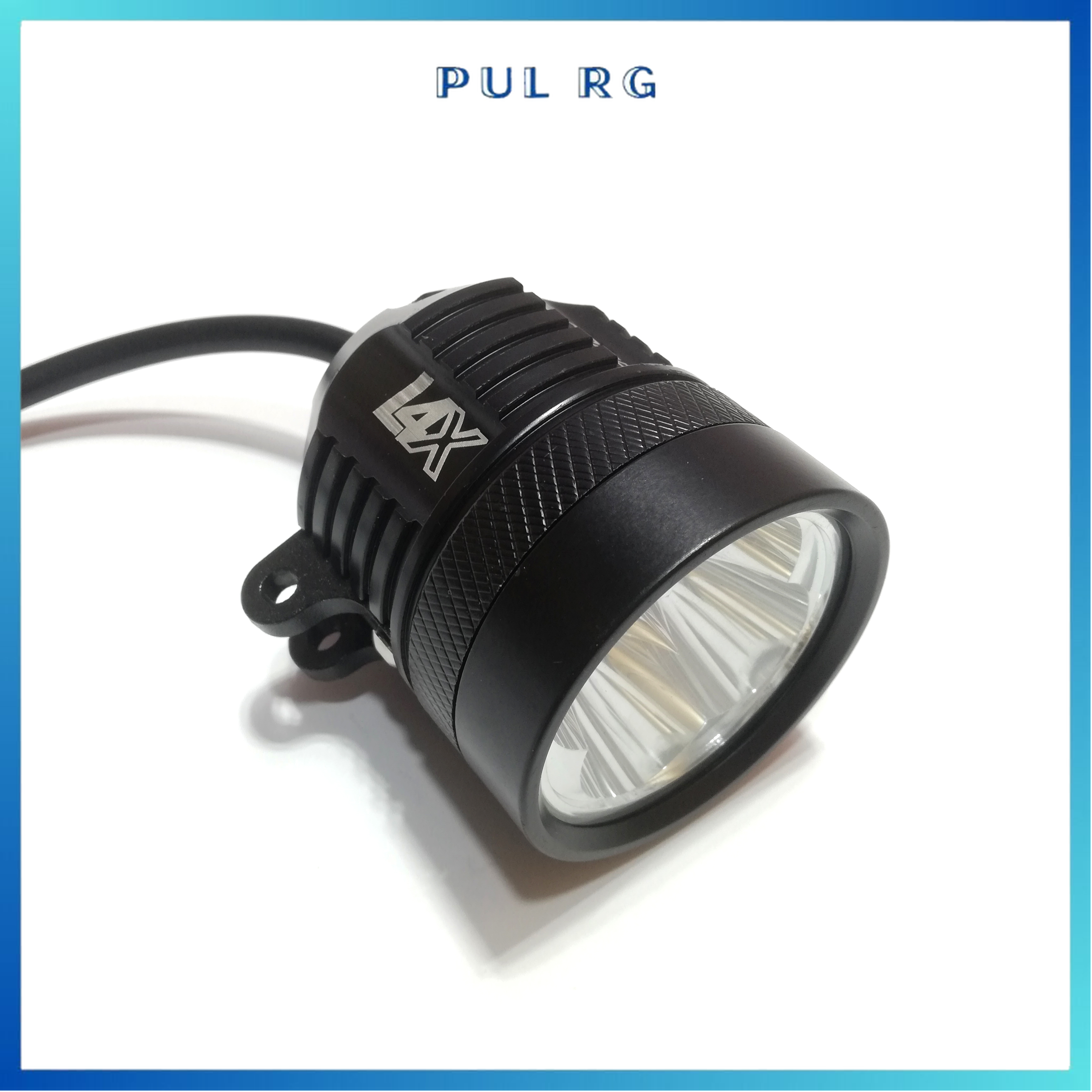 Đèn trợ sáng l4x l6x cree kèm công tắc pat gắn cho xe máy các loại