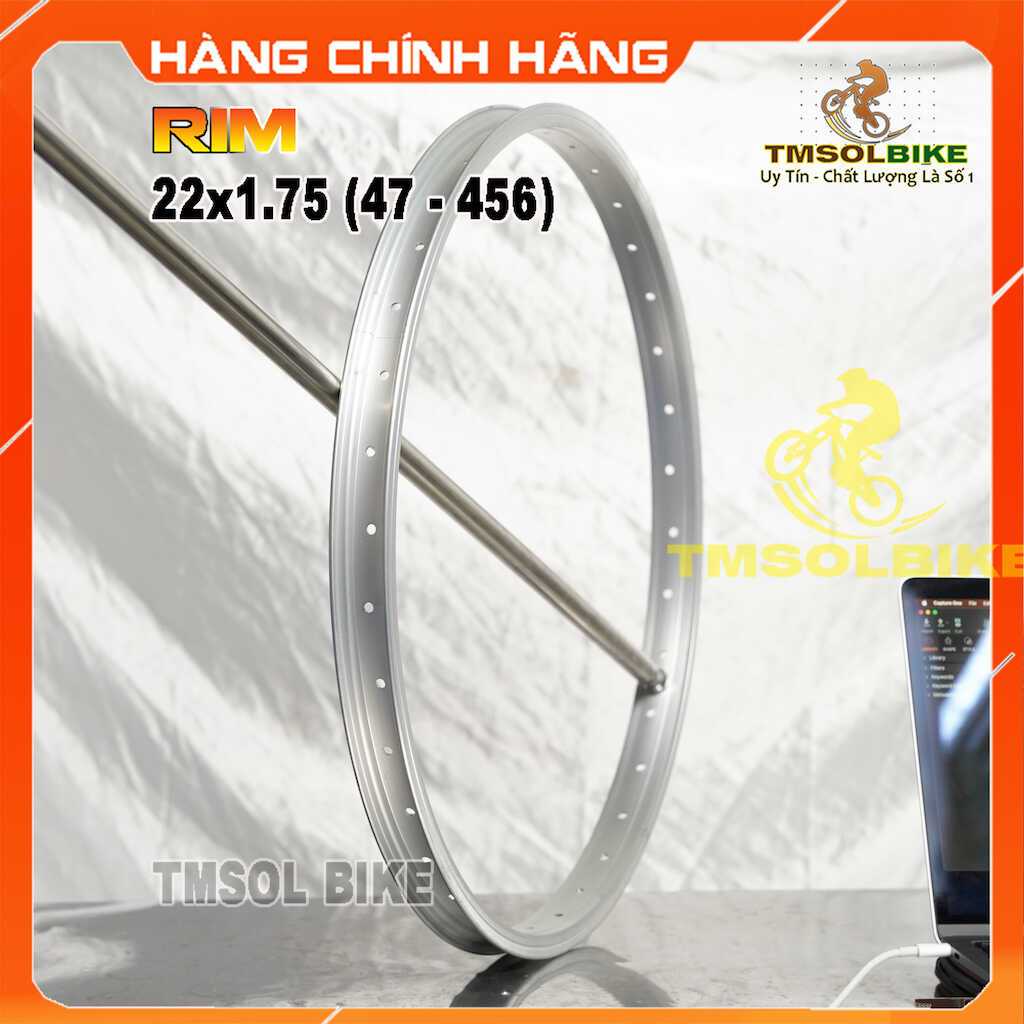 Vành 22x1.75, căm xe đạp điện