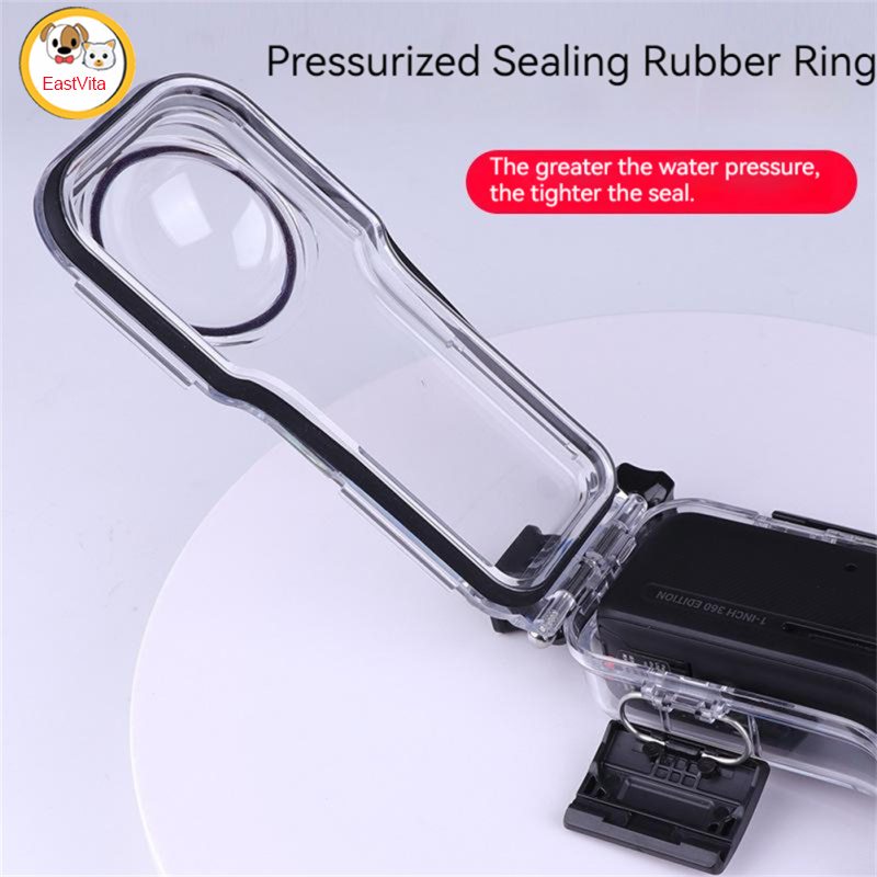 40m Waterproof Case Compatible For Insta360 One Rs Underwater Protective Diving Shell Panoramic Camera Accessories