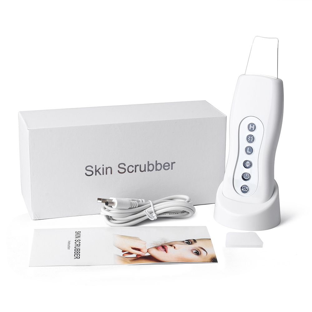 Beauty Star Ultrasonic Face Cleaner Skin Scrubber Ultrasound Vibration Massager Ultrasound Peeling Clean Tone Lift Scrubber. 