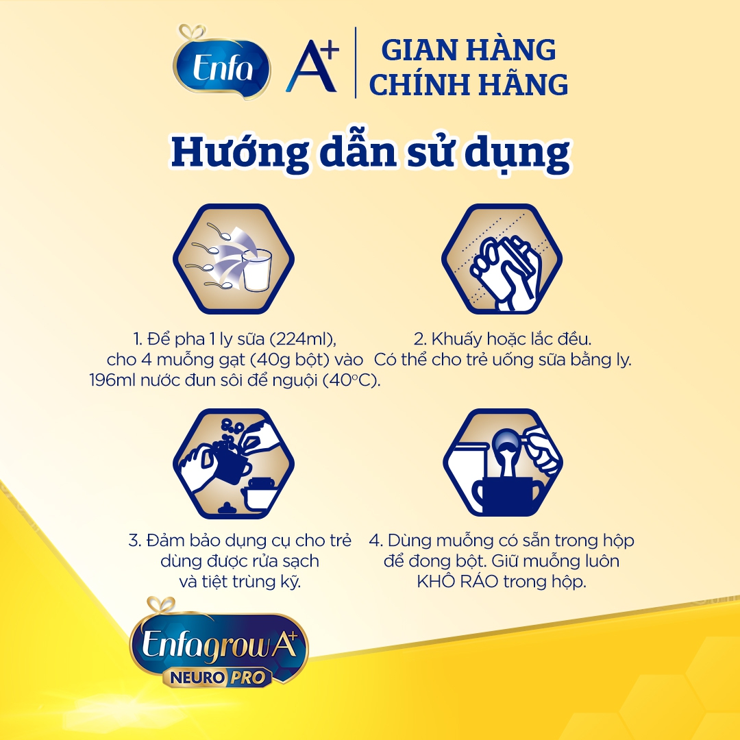 Enfamil A+ số 1 830g 2flex