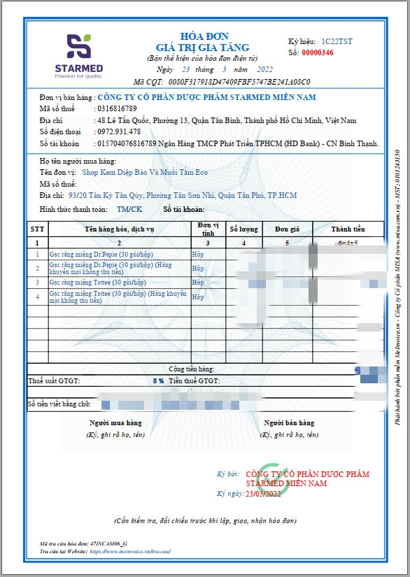 Gạc Răng Miệng Tottee (Gạc rơ lưỡi Tottee)
