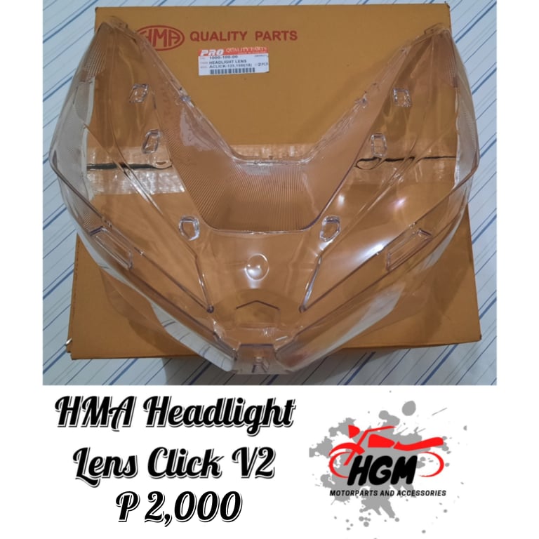 HEADLIGHT LENS HONDA CLICK 125i / 150i V2 GAME CHANGER HMA Lazada PH