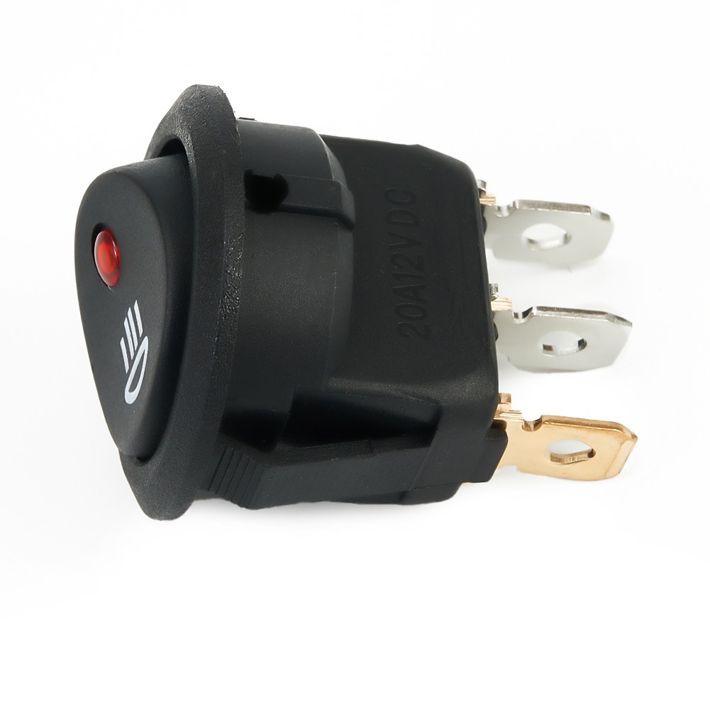 ABS Plastic Black Red High Quality Material Switch Fog Light Switch Fog Light