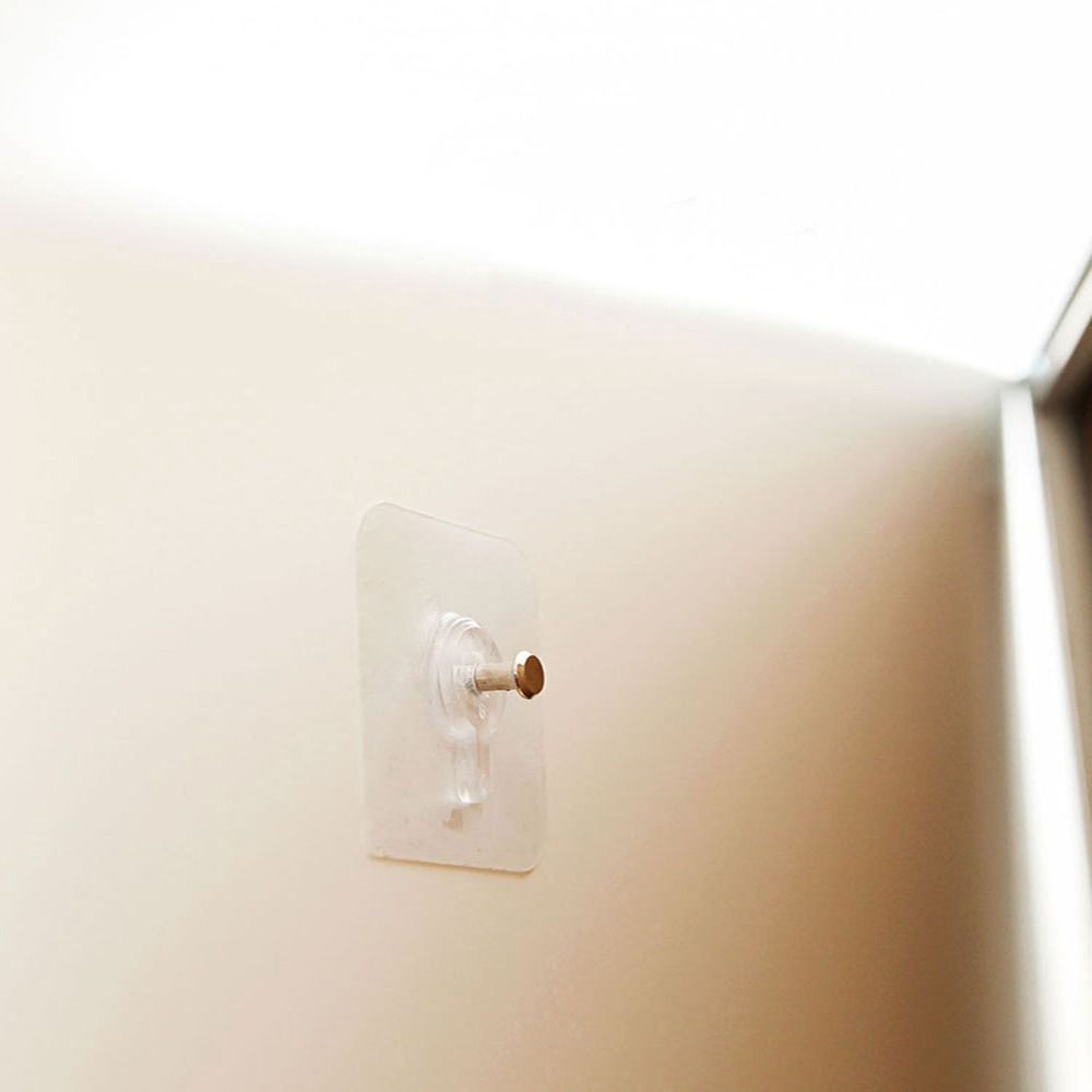 Yyour 10 cái đinh vít treo tường bằng nhựa đinh xuyên thấu không viền móc treo tường dán có thể tháo rời gắn tường không dấu vết dán nhà bếp
