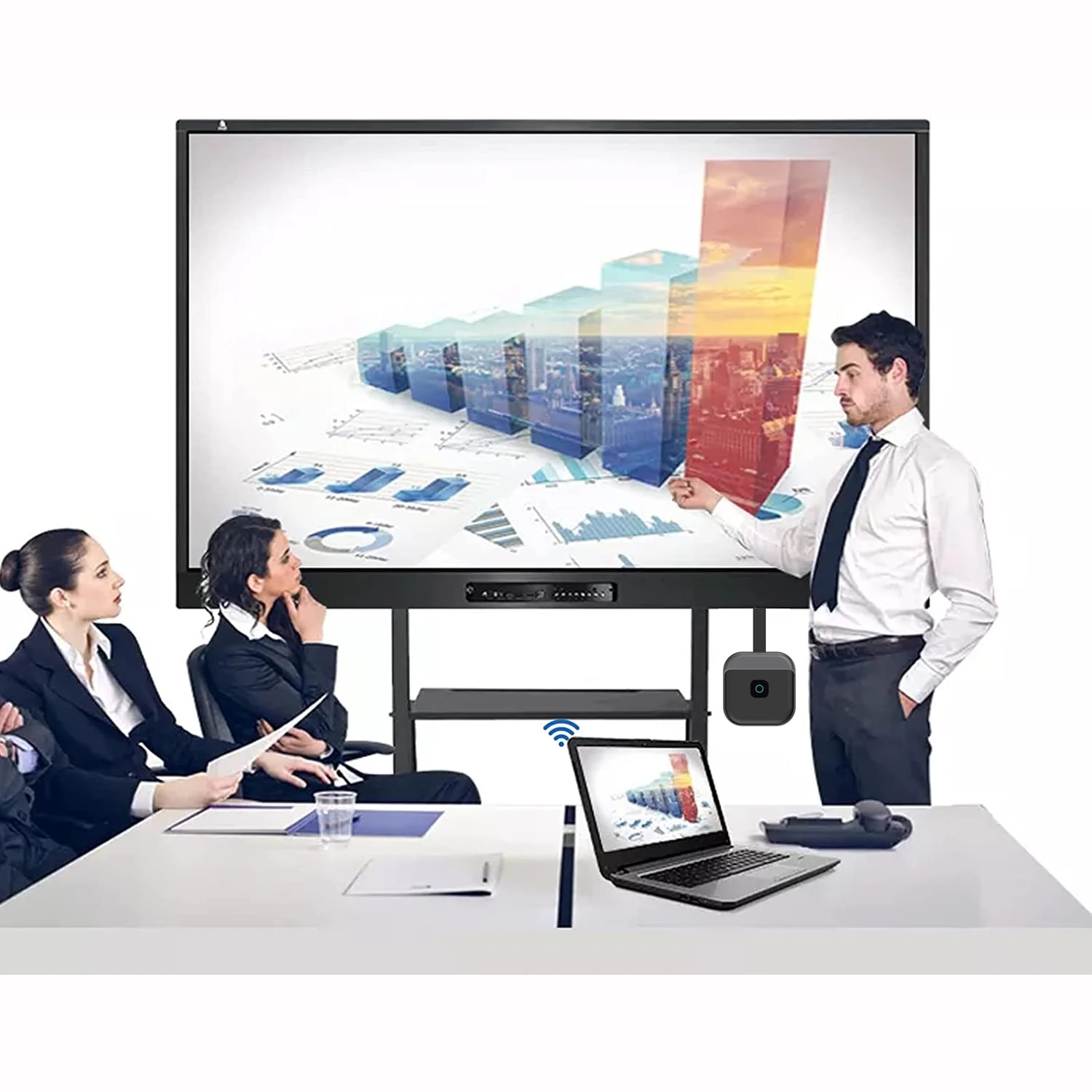 【Special Promotion】 HDMI Compatible 4K 1080p Screen Projector For DLNAiOS.