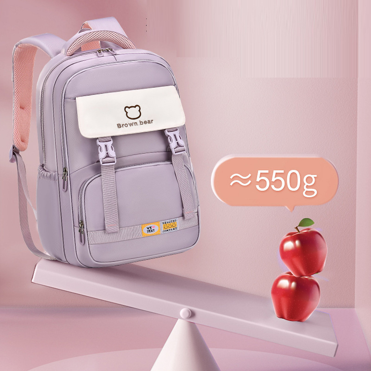 Ba lô chống gù cho bé dùng cho đi học đi chơi – bee gee hs1146