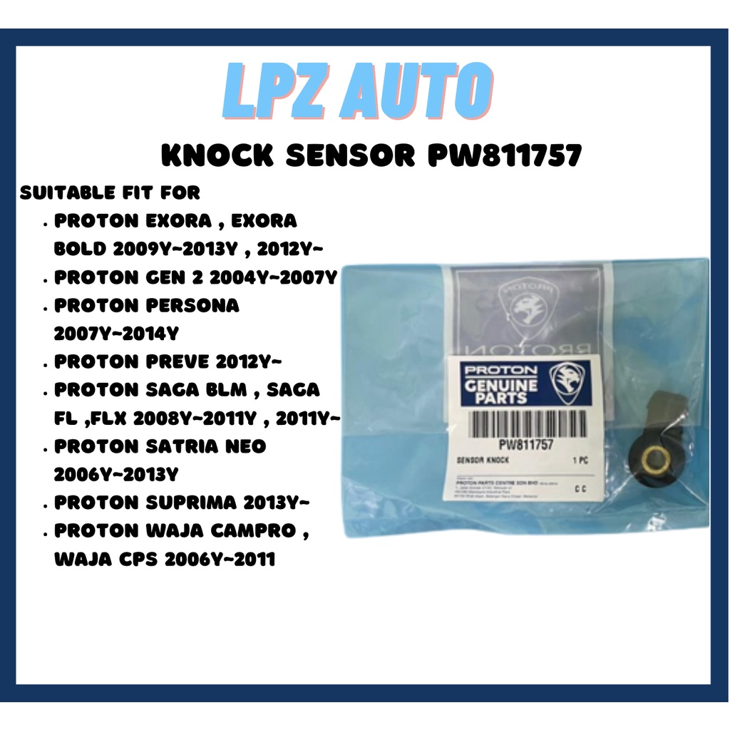 PW811757 PROTON SAGA BLM /FL /EXORA /GEN2 /PERSONA KNOCK SENSOR Lazada