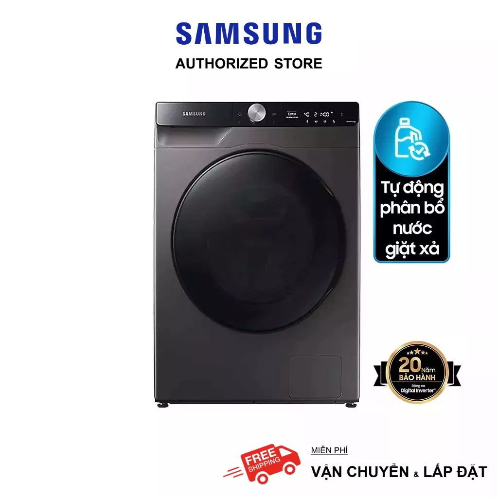 Máy giặt sấy thông minh Samsung AI EcoBubbleTM 11kg WD11T734DBX và 12kg